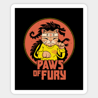 Paws of Fury Magnet